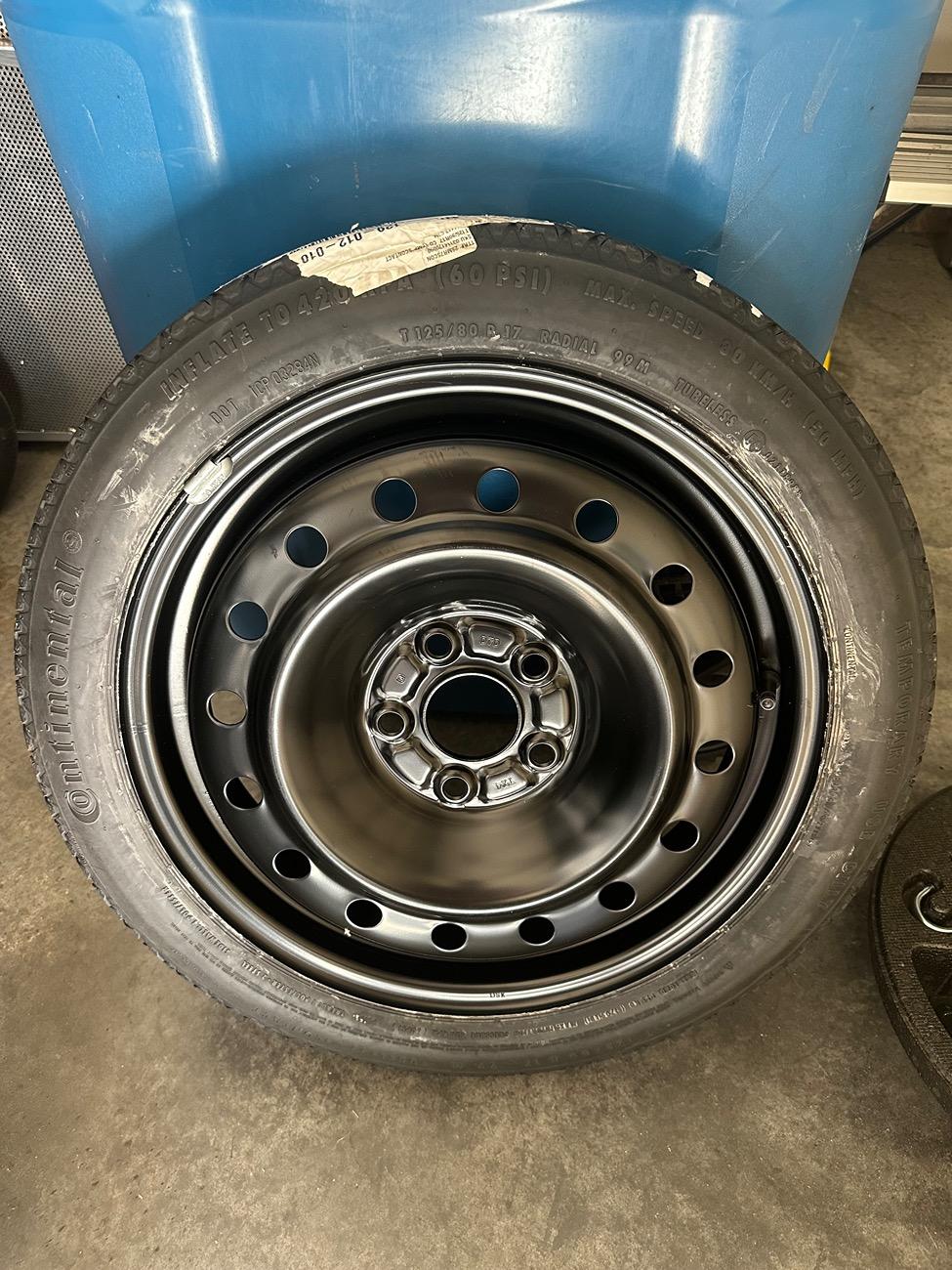 11th Gen Honda Civic FS: Brand New/Never Used OEM Honda Civic SI Spare Tire Kit - Complete with Tire Mounted IMG_3127