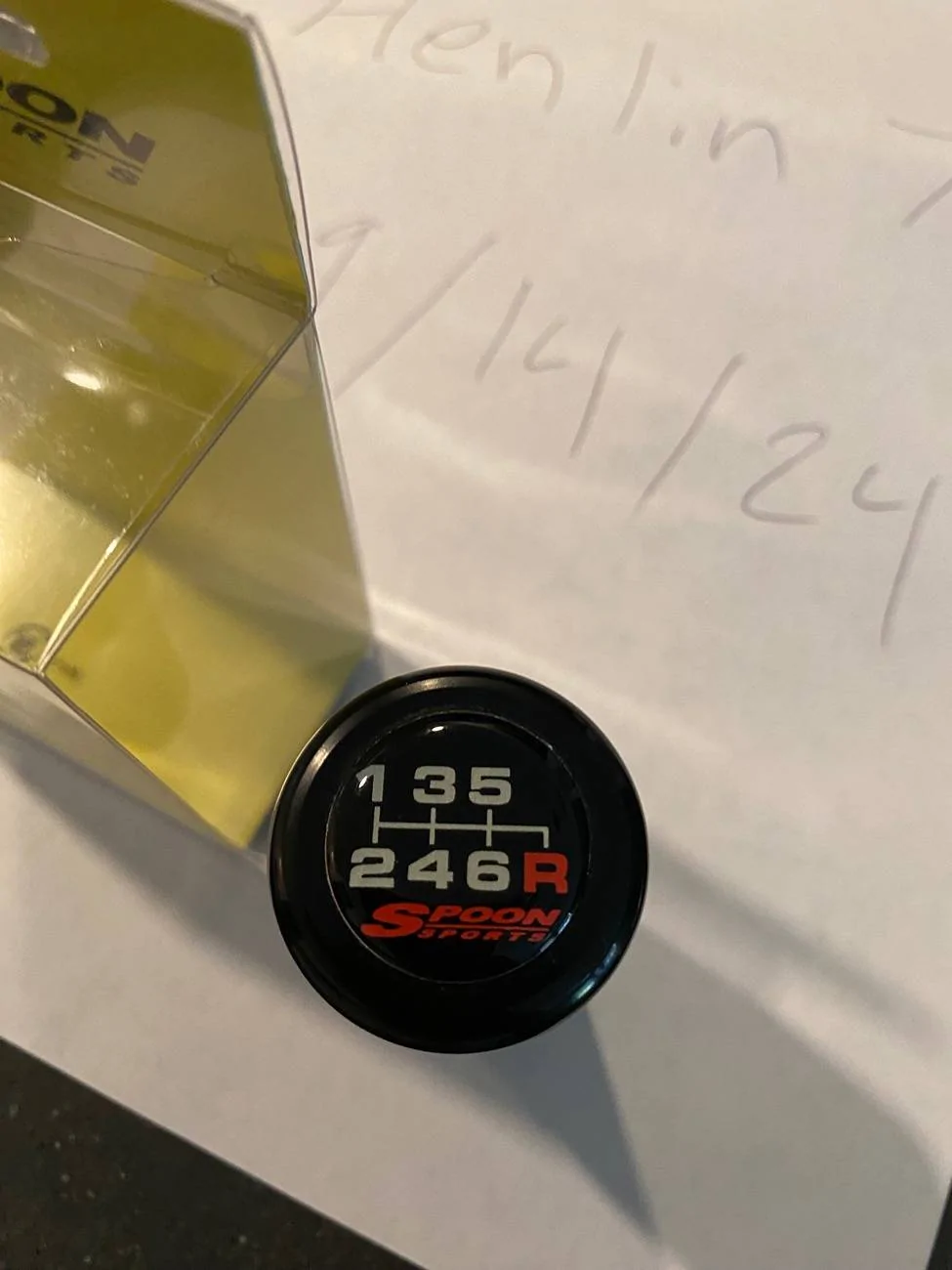 11th Gen Honda Civic SOLD: Spoon 6 SP Duracon Shift Knob IMG_6970