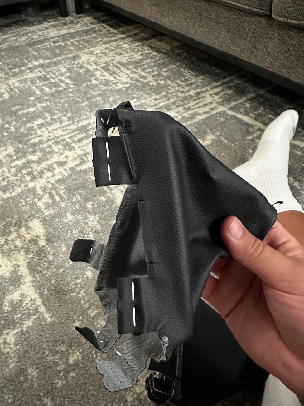 11th Gen Honda Civic OEM Leather steering wheel and shift boot IMG_4840