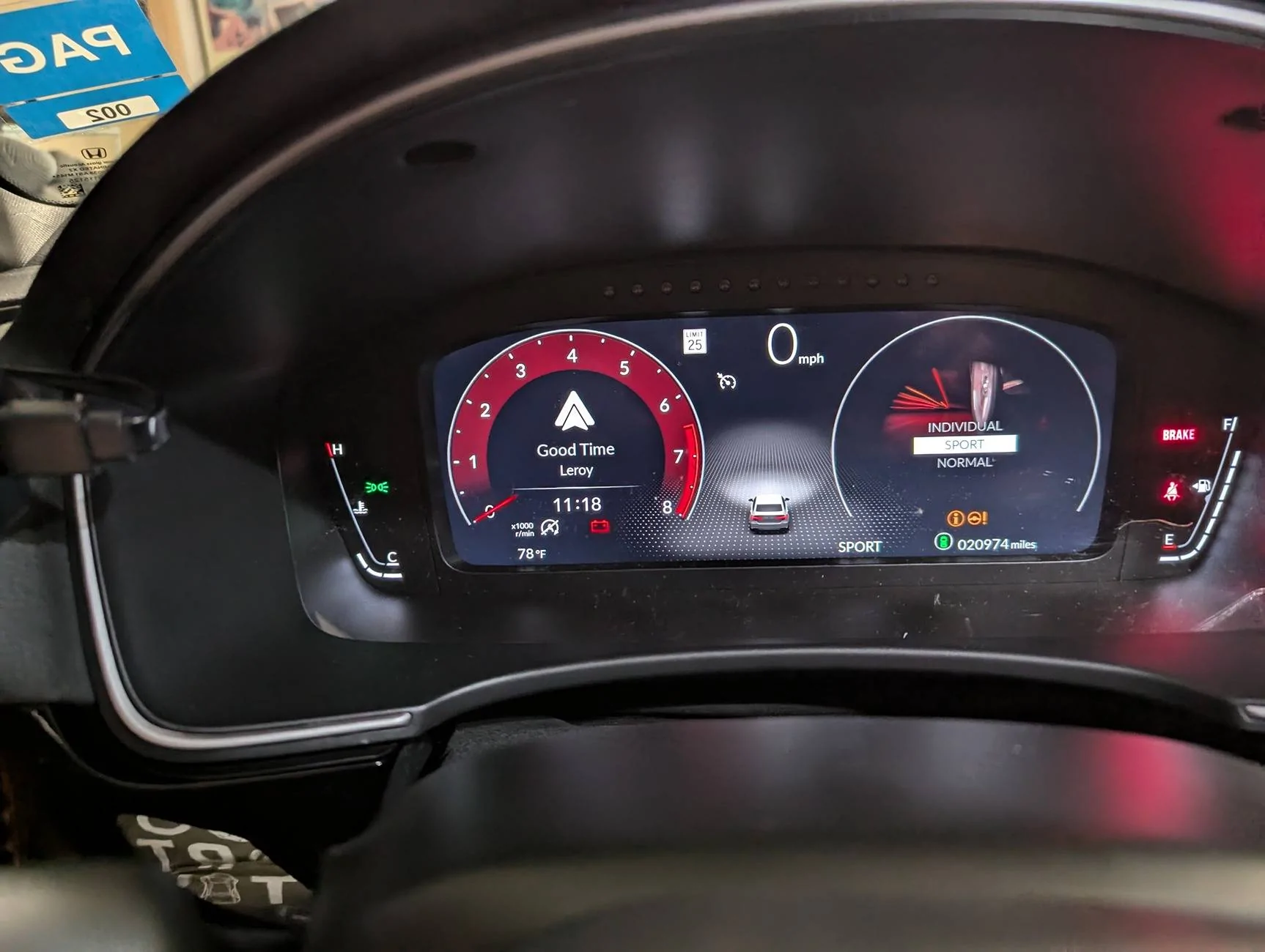11th Gen Honda Civic 2025 Si full digital cluster works in 22-24 and here's what you need to get it done! 1000006324