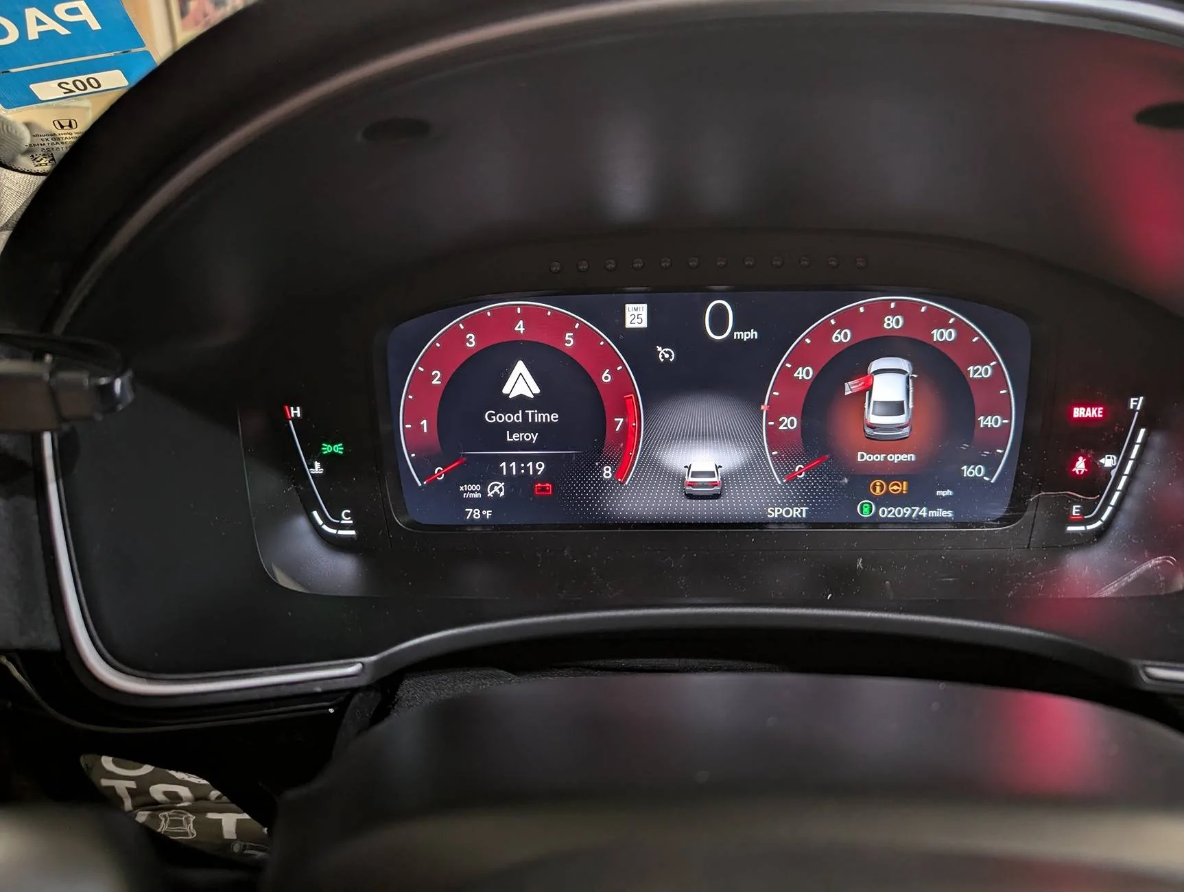 11th Gen Honda Civic 2025 Si full digital cluster works in 22-24 and here's what you need to get it done! 1000006325