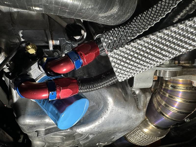 11th Gen Honda Civic Gambit single oil cooler kit i-9LHK2XZ-L