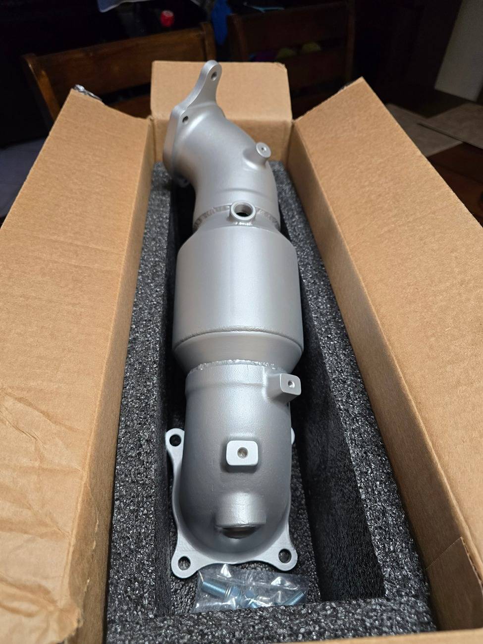 11th Gen Honda Civic Will the TSP high efficiency downpipe fit with the frontpipe included with the AWE touring exhaust? 1000022943
