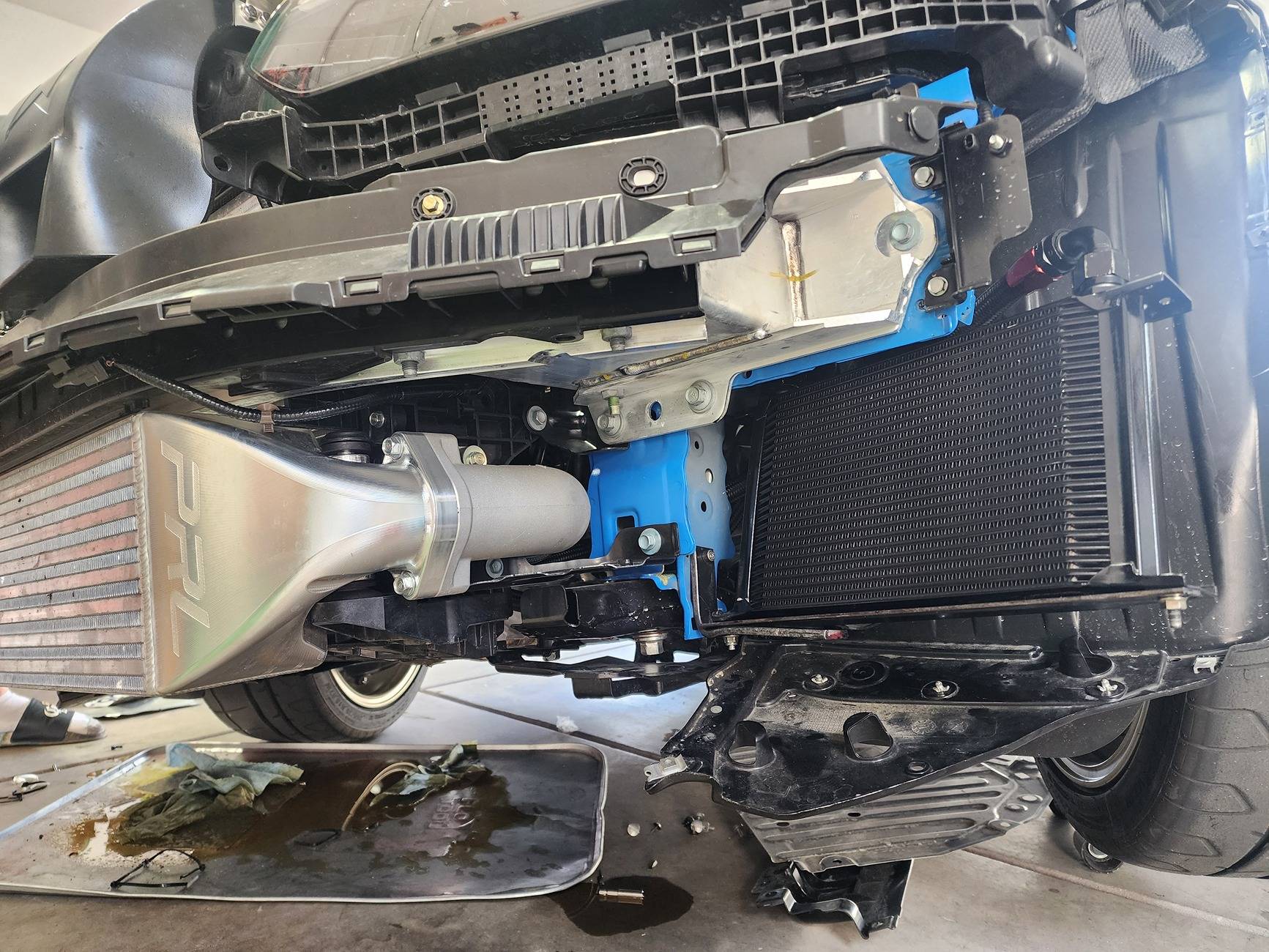 11th Gen Honda Civic BuntaTypeR Boost Blue Build 1000081793