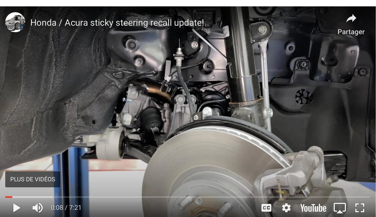 11th Gen Honda Civic FL5 recall (2022-2025 Civic Steering Gearbox Assembly) Capture d’écran, le 2024-10-19 à 06.54.38