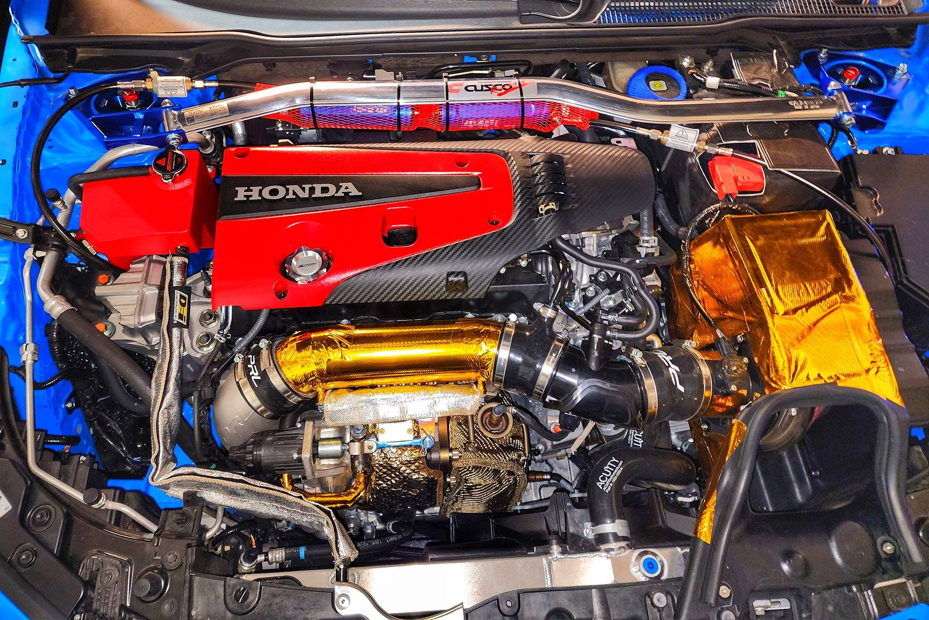 11th Gen Honda Civic BuntaTypeR Boost Blue Build 1000082637