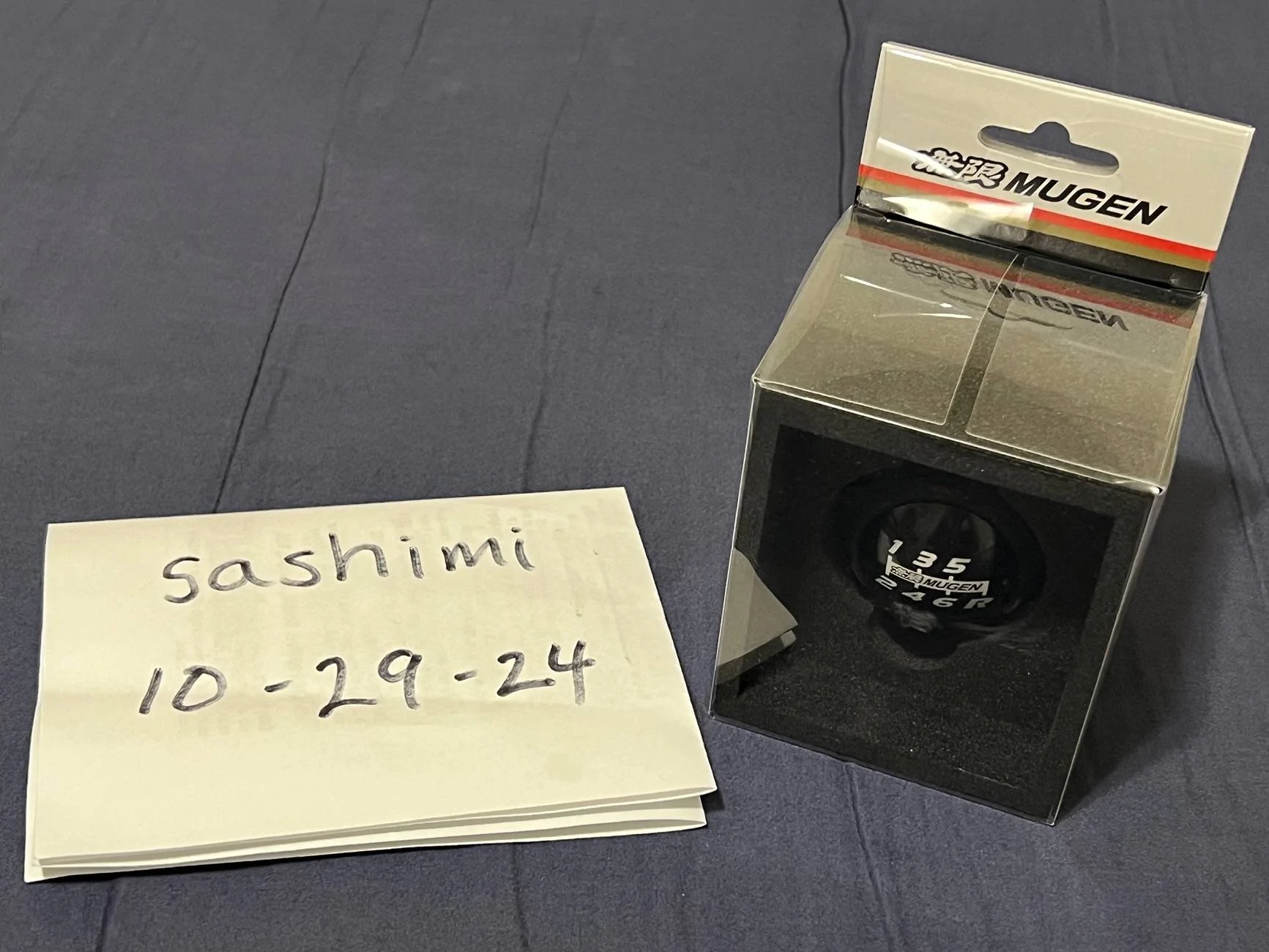 11th Gen Honda Civic Mugen Alcantara Shift Knob 6 speed IMG_8740