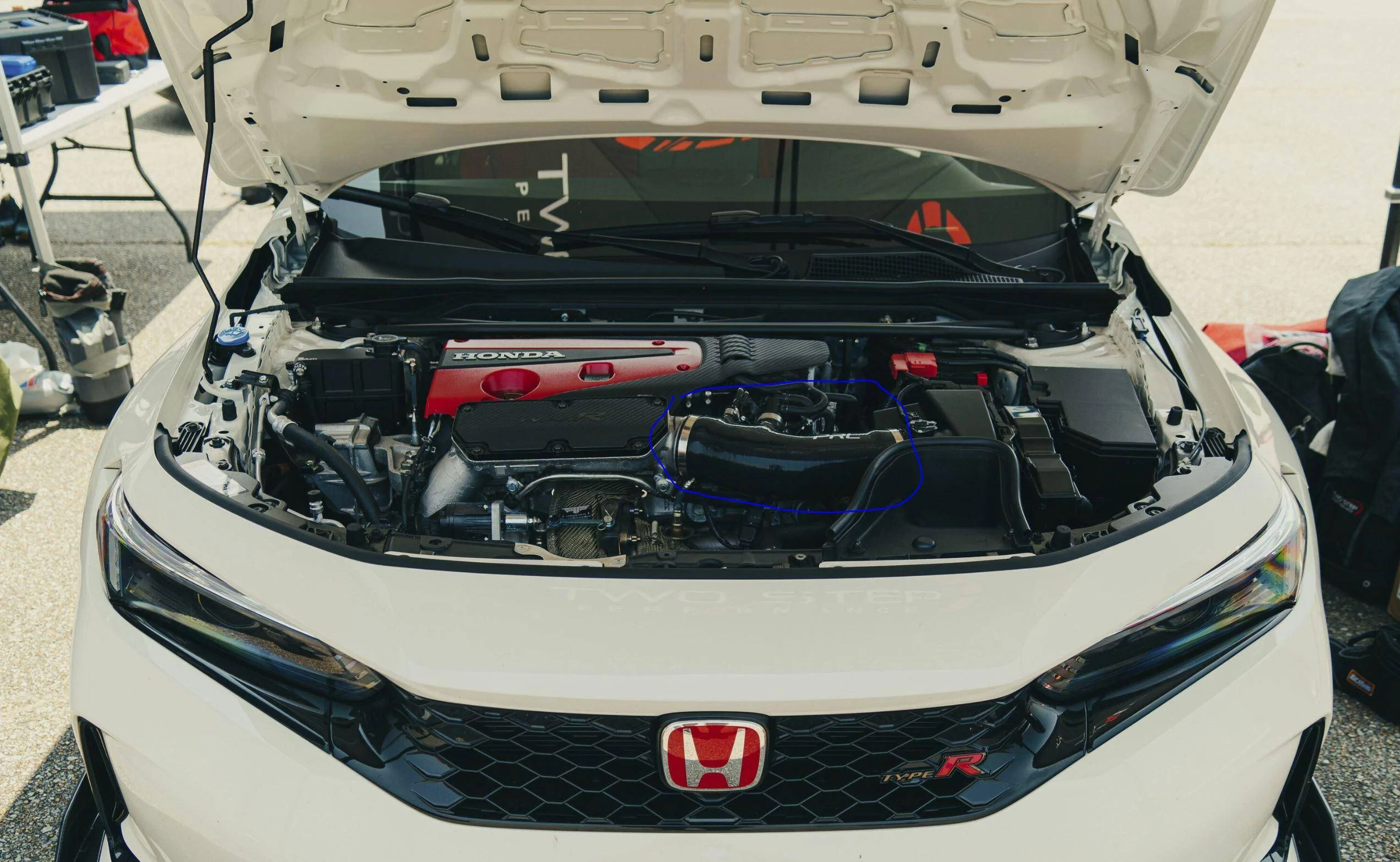 11th Gen Honda Civic 575 to the wheels with the 27WON Kuro+ Turbocharger intake-pipe-jpg