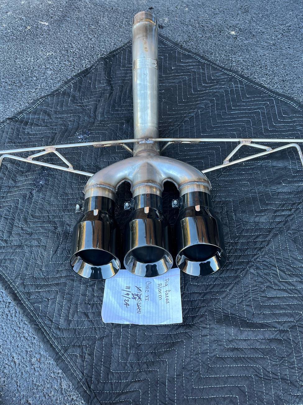11th Gen Honda Civic SOLD FL5 Awe Track Exhaust Black Diamond Tips | $400 Local Pickup IMG_1567