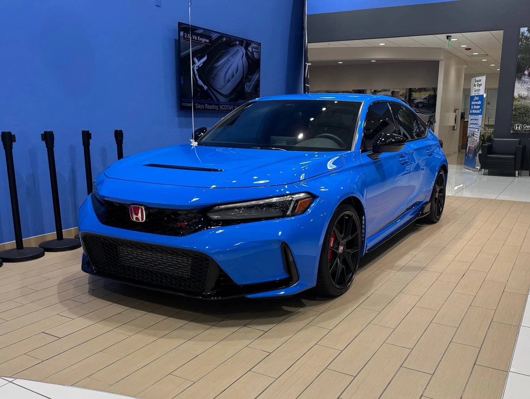 11th Gen Honda Civic New Boost Blue.  Big thanks to the forum, contact info for MSRP inside. IMG_2444