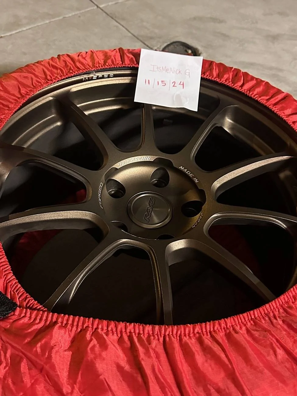 11th Gen Honda Civic Volk Racing ZE40 M-Spec (18x9.5 +39) 1