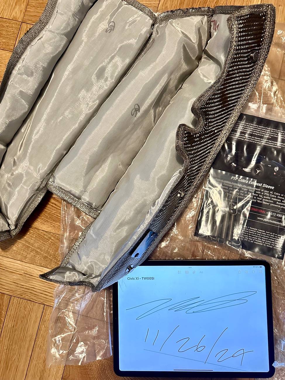 11th Gen Honda Civic New York - Dream turbo blanket & PTP downpipe blanket IMG_2346
