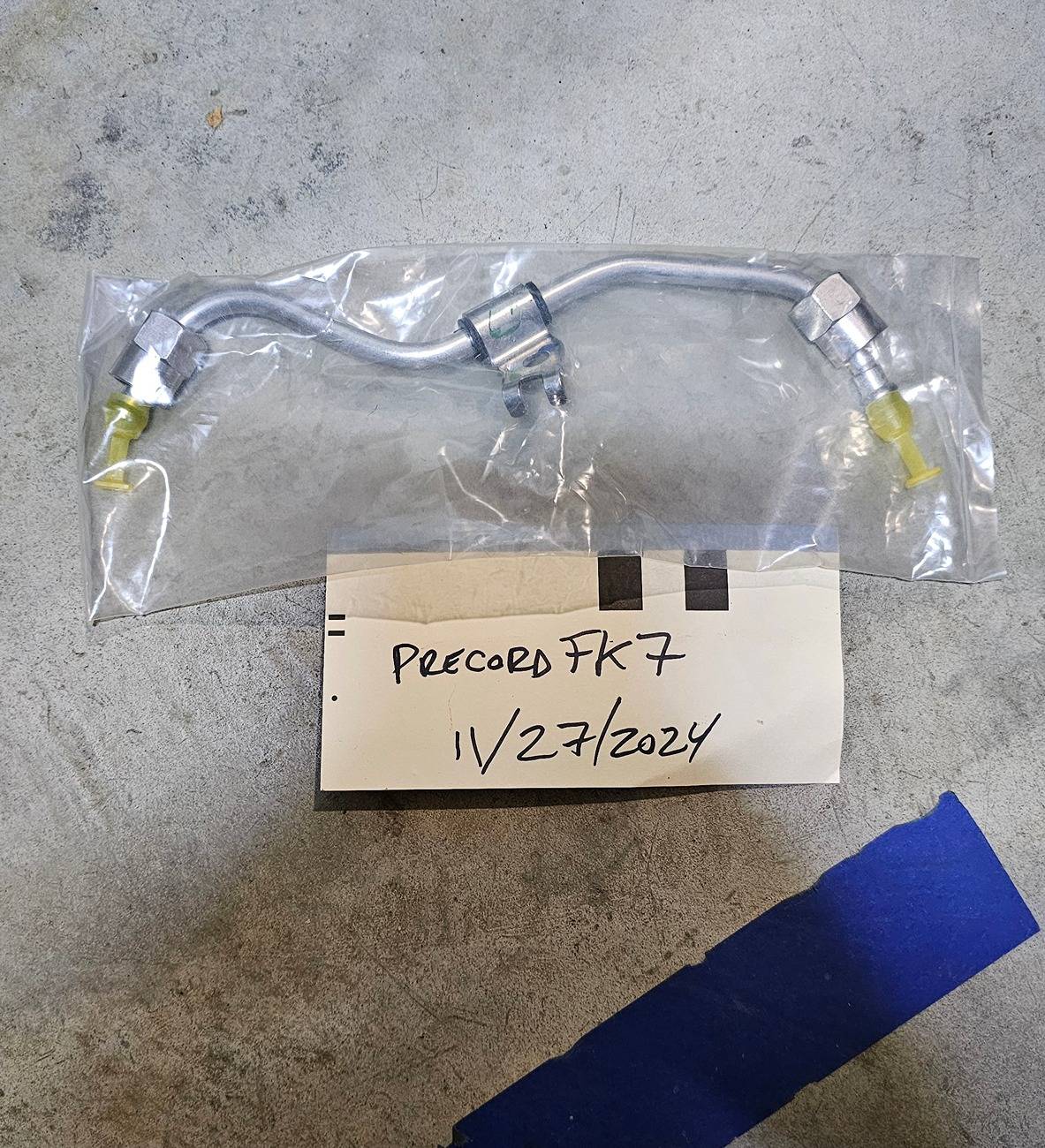 11th Gen Honda Civic K20C1 High Pressure Fuel Line - Pro drilled $220 20241127_214907