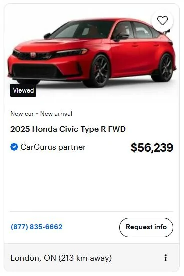 11th Gen Honda Civic Canadian dealer asked what colour Type R I want 1733846879282-7