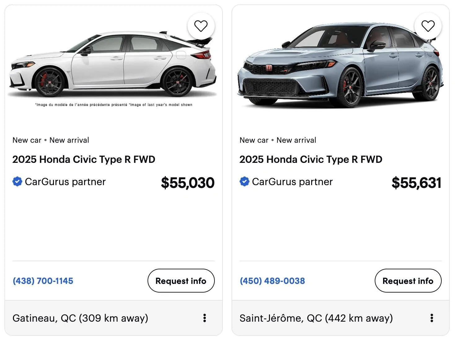11th Gen Honda Civic Canadian dealer asked what colour Type R I want Screenshot 2024-12-14 at 4.33.08 PM