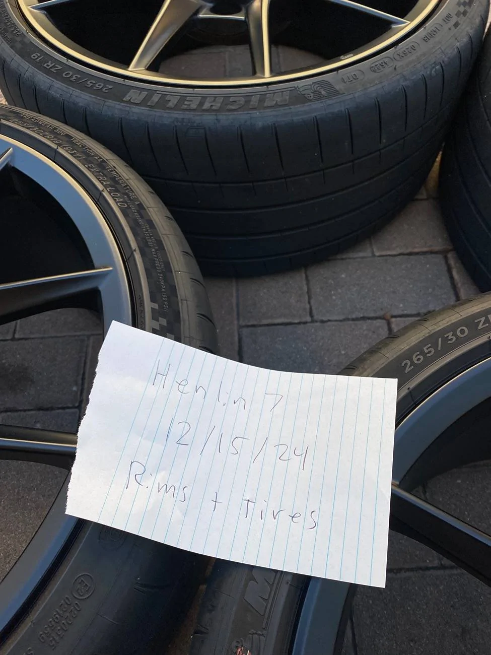 11th Gen Honda Civic SOLD: OEM 2023 FL5 Type R Rims and Tires IMG_7469