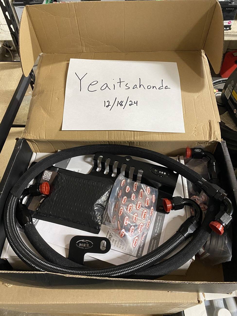 11th Gen Honda Civic BNIB FL5 HEL Oil Cooler OC6