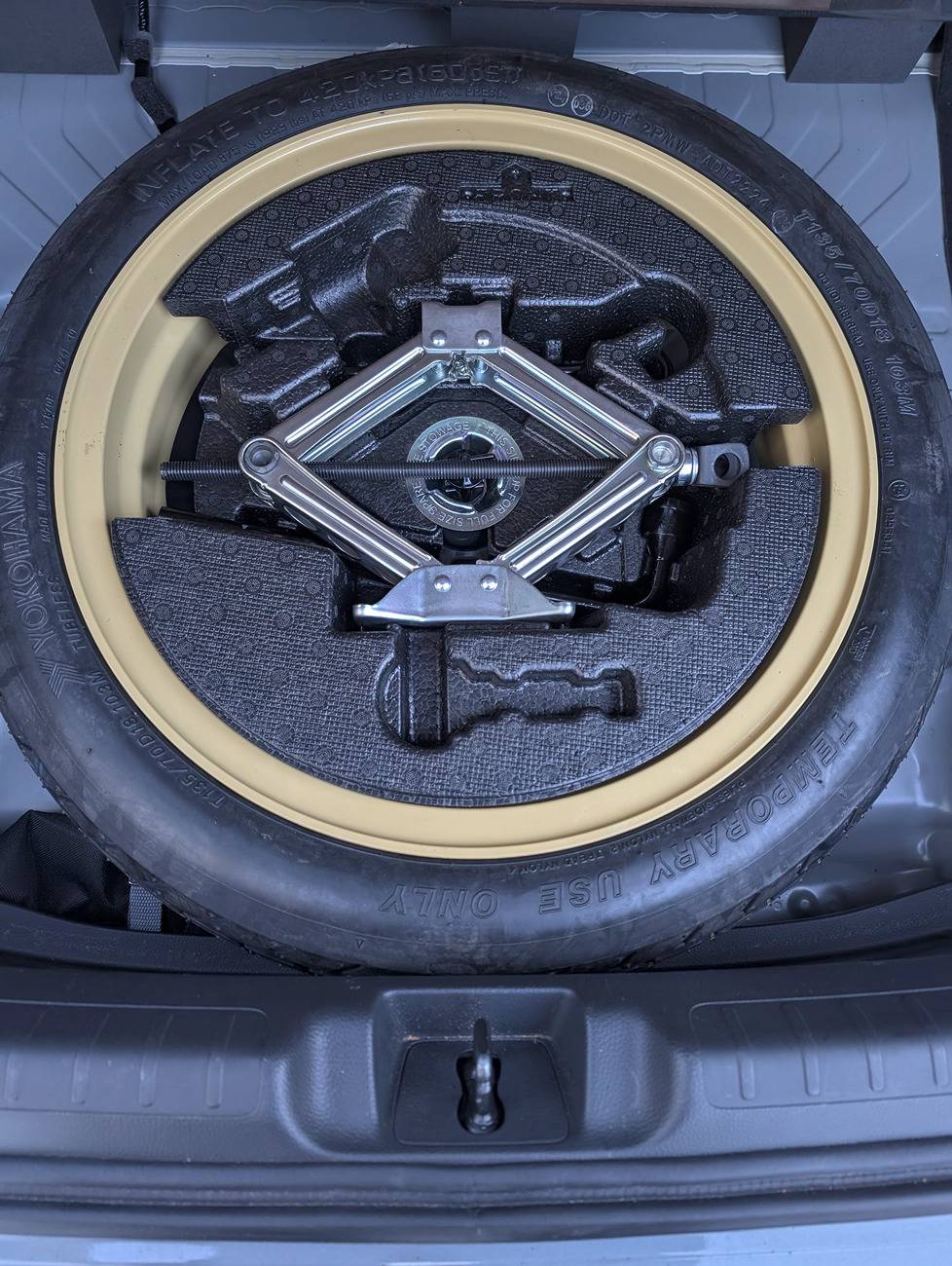 11th Gen Honda Civic Installing FK8 Spare Tire Kit in FL5 54212636773_24ffdc017b_k