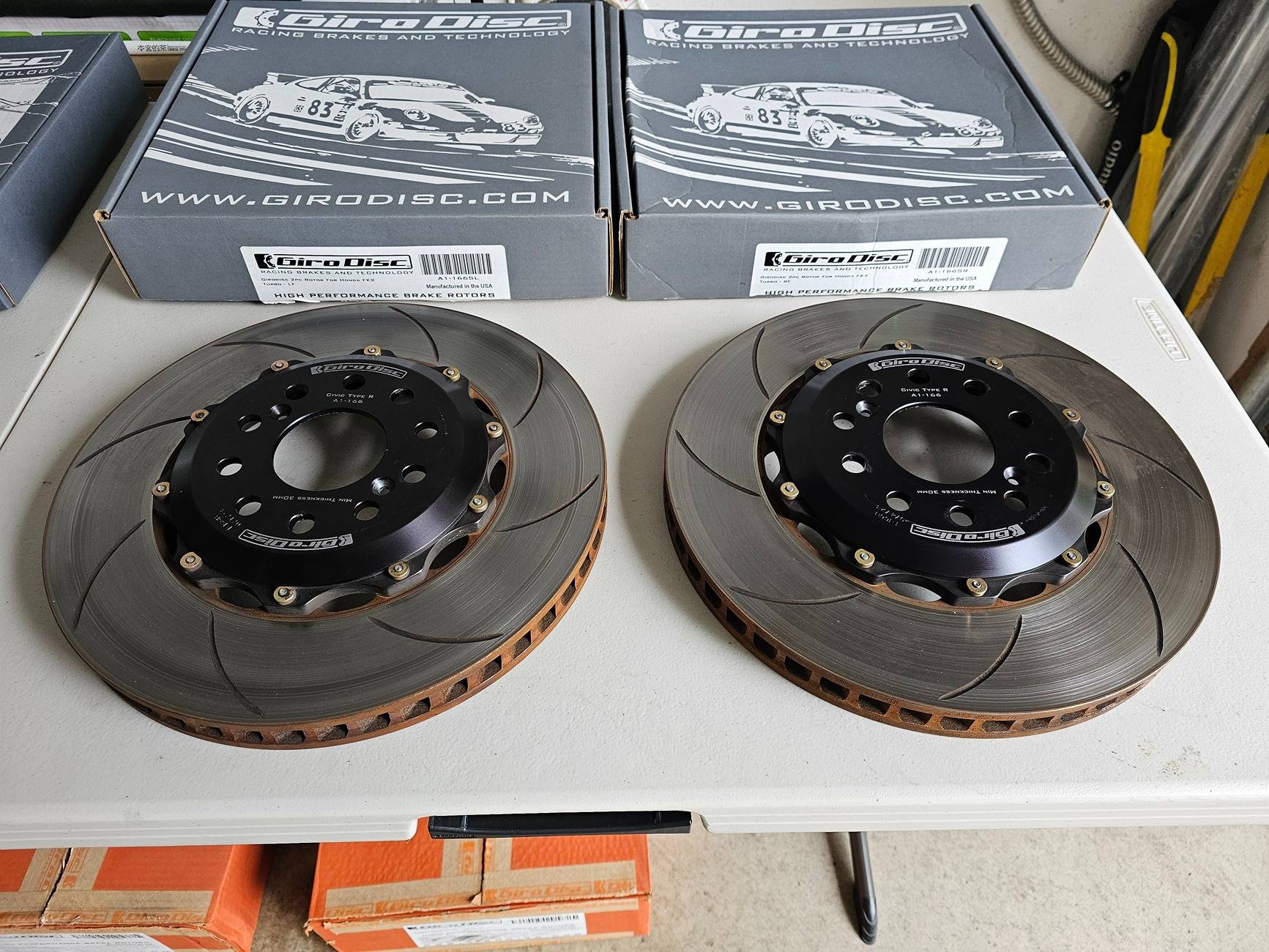 11th Gen Honda Civic FS: Girodisc front/rear rotors 20241227_122619