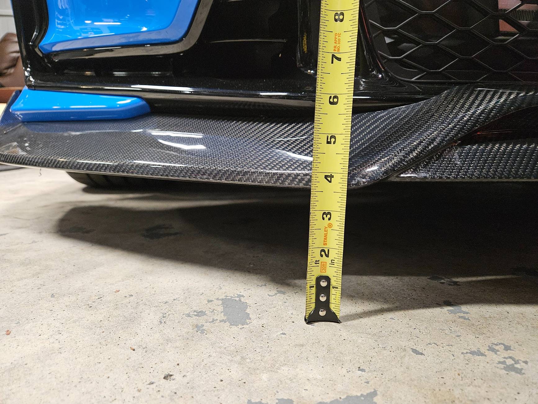 11th Gen Honda Civic ADRO CF FRONT LIP 1000051025