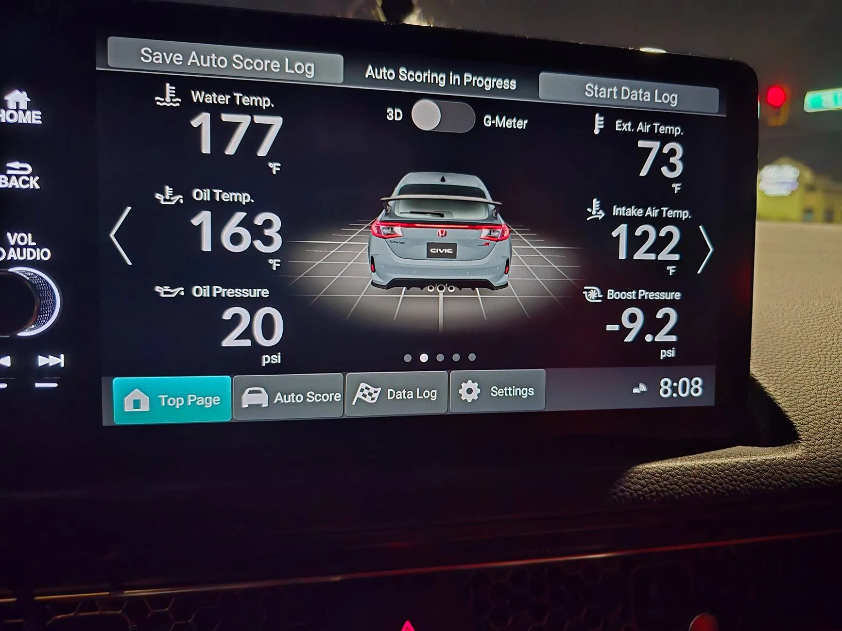 11th Gen Honda Civic PRL HVIK installed and datalogR showing higher IAT temps 1000016219