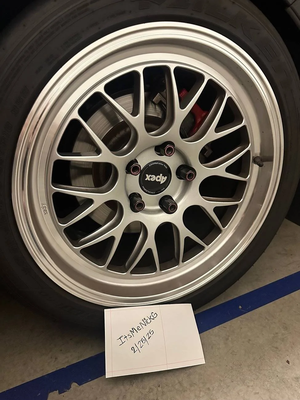 11th Gen Honda Civic (5) Apex Wheels Forged ML-10RT, 18x9.5 + 35, 5x120, Race Silver 4