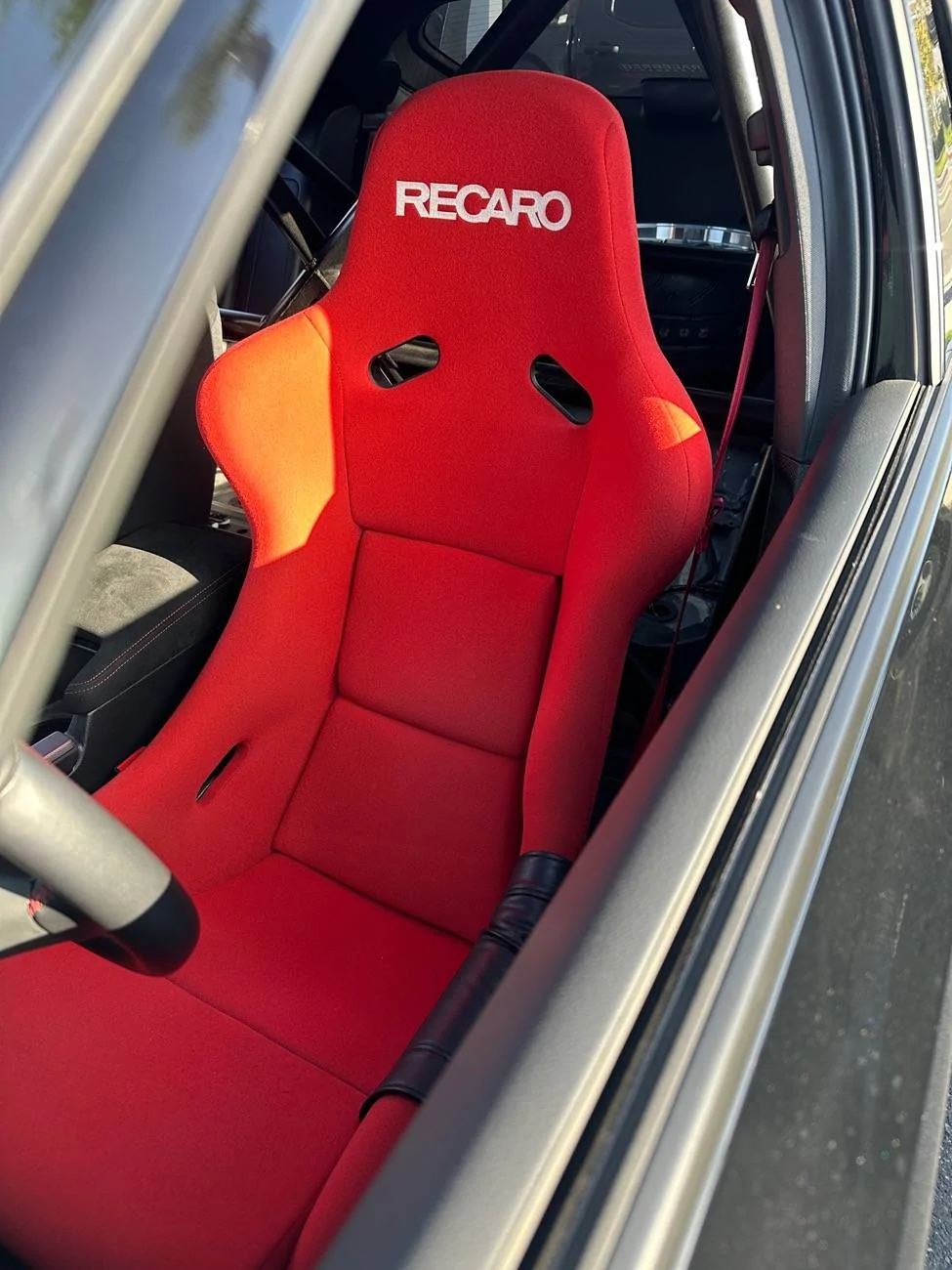 11th Gen Honda Civic For Trade: Red Recaro Pole Position Bucket Seat IMG_8137