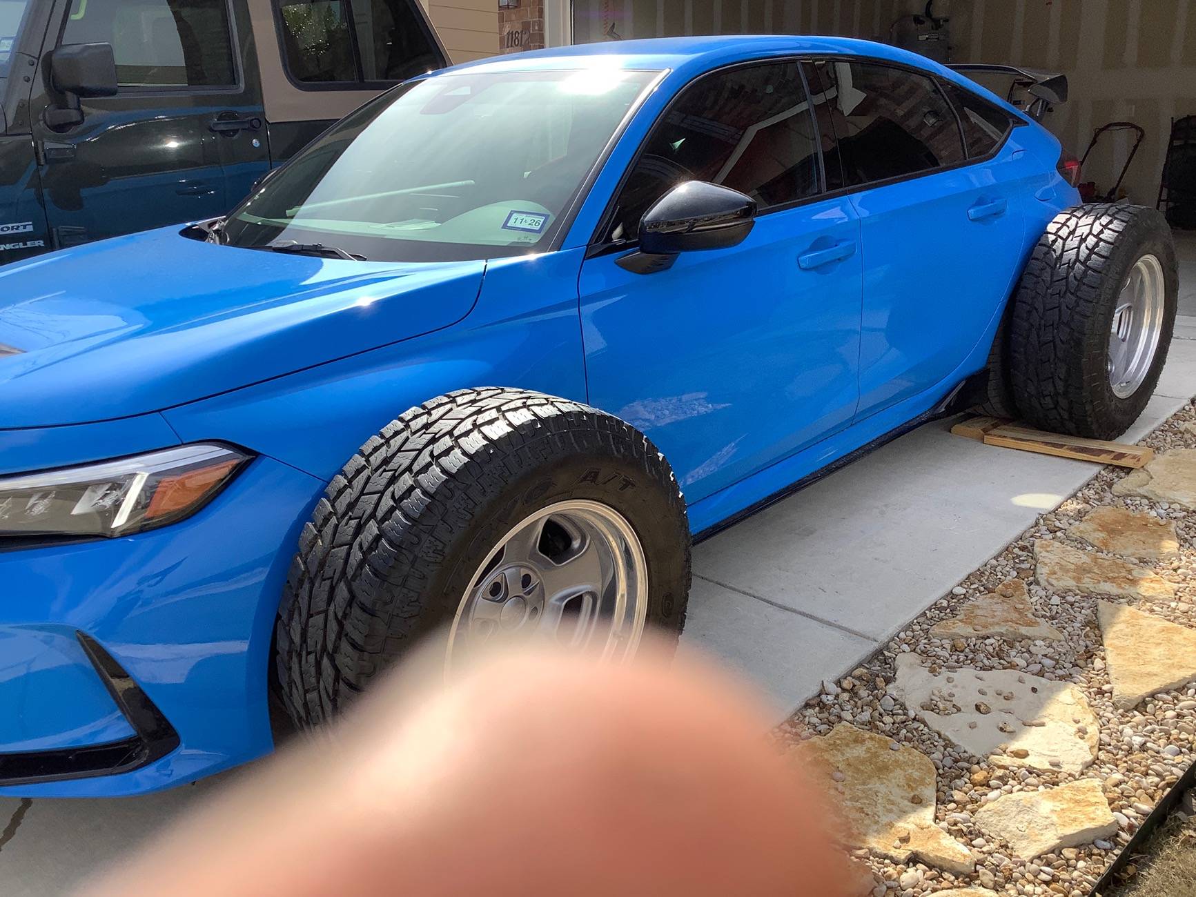 11th Gen Honda Civic Civic Unslammed.  Post Ideas, Photos, and Memes for Lifted, Raised, and Chonked Civics HERE. IMG_0176