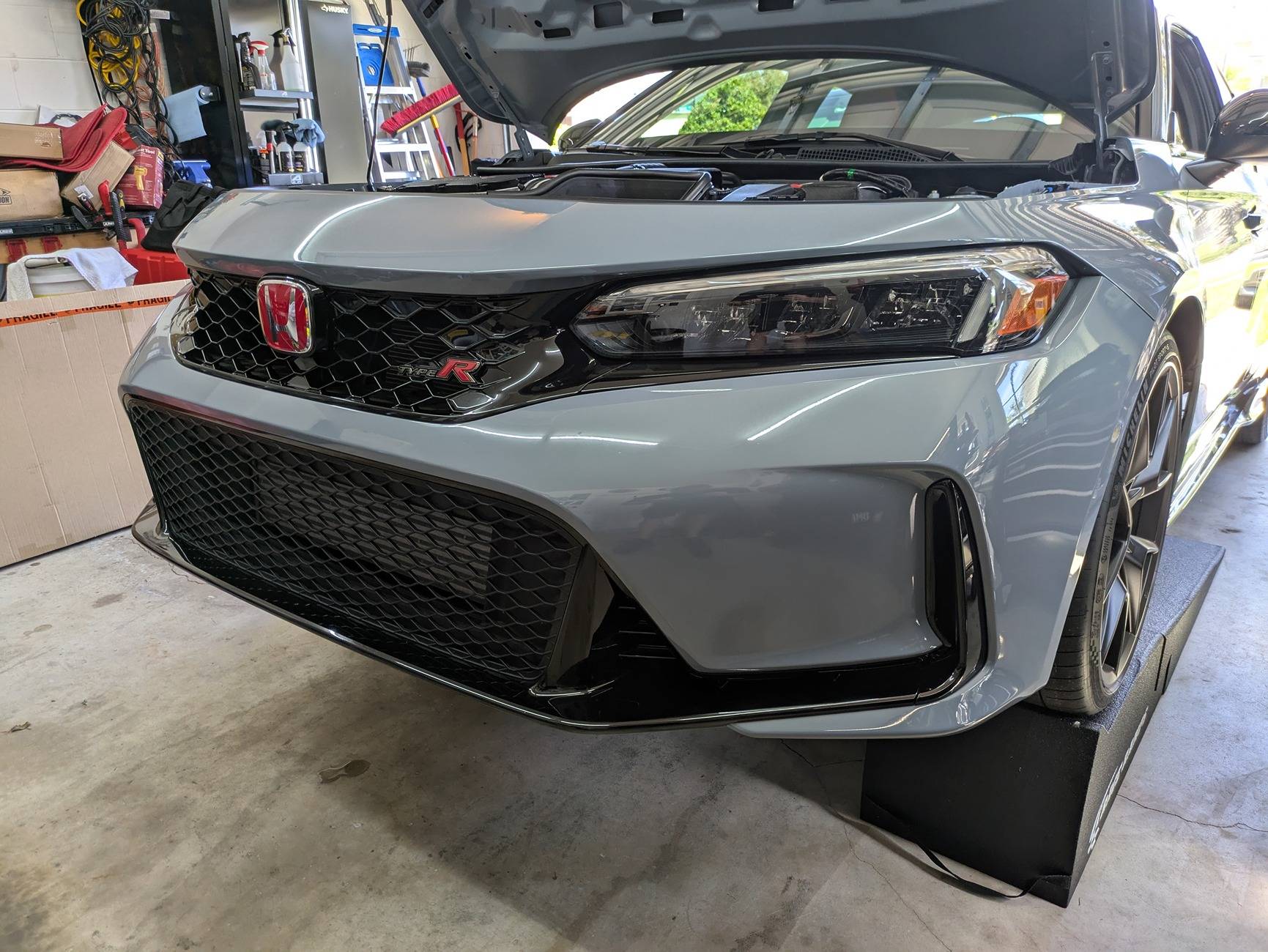 11th Gen Honda Civic Project Aero front lip and Alplus aero guards PXL_20250228_173313047