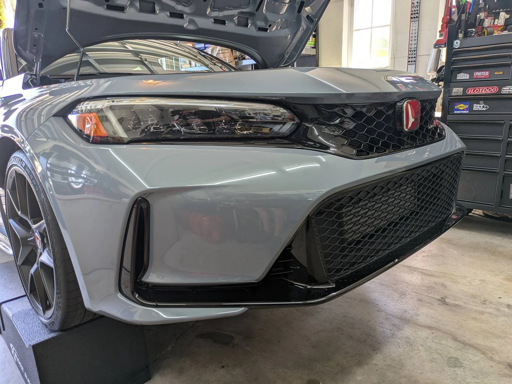 11th Gen Honda Civic Project Aero front lip and Alplus aero guards PXL_20250228_173325154.MP