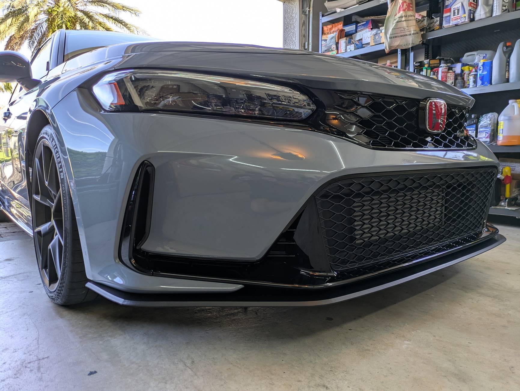 11th Gen Honda Civic Project Aero front lip and Alplus aero guards PXL_20250228_192626877.MP