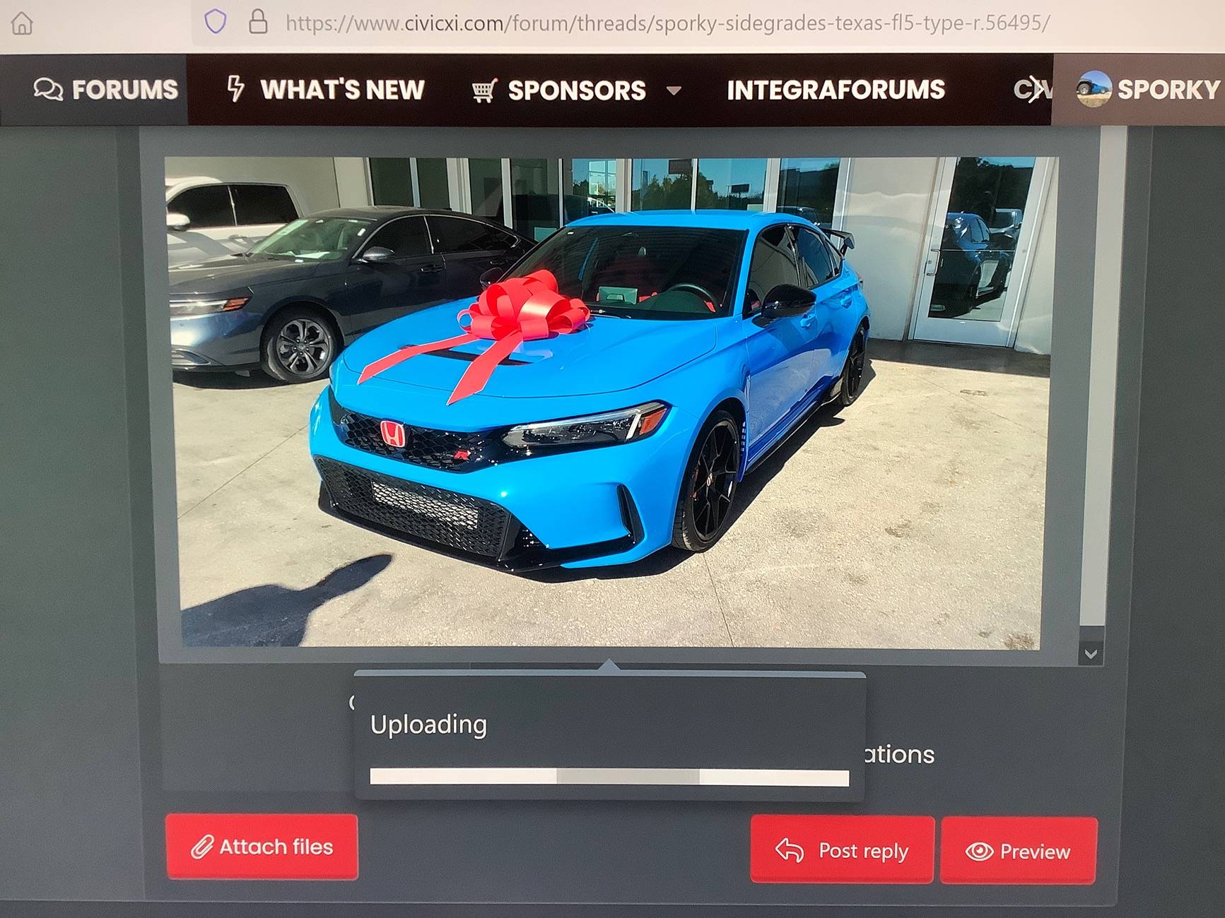 11th Gen Honda Civic Sporky SideGrades Texas FL5 Type R IMG_0367