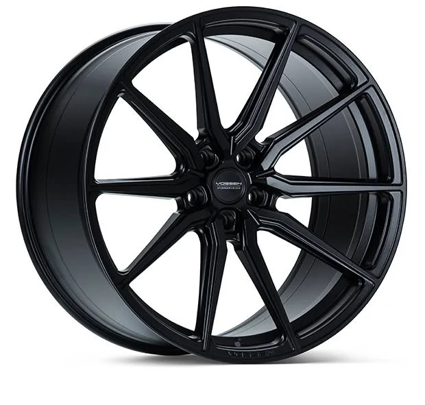 11th Gen Honda Civic WTT: Vossen HF3 19X9.5 +38 64.1cb Custom Satin Black Finish for OEM Forged 19s HF3-hero-satin-black-angl