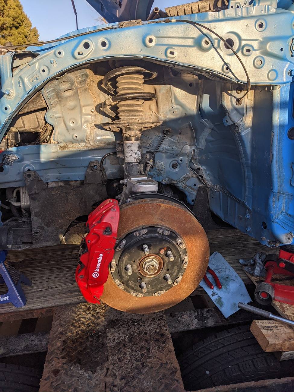 11th Gen Honda Civic Got carried away bidding at a salvage auction PXL_20250309_004631366