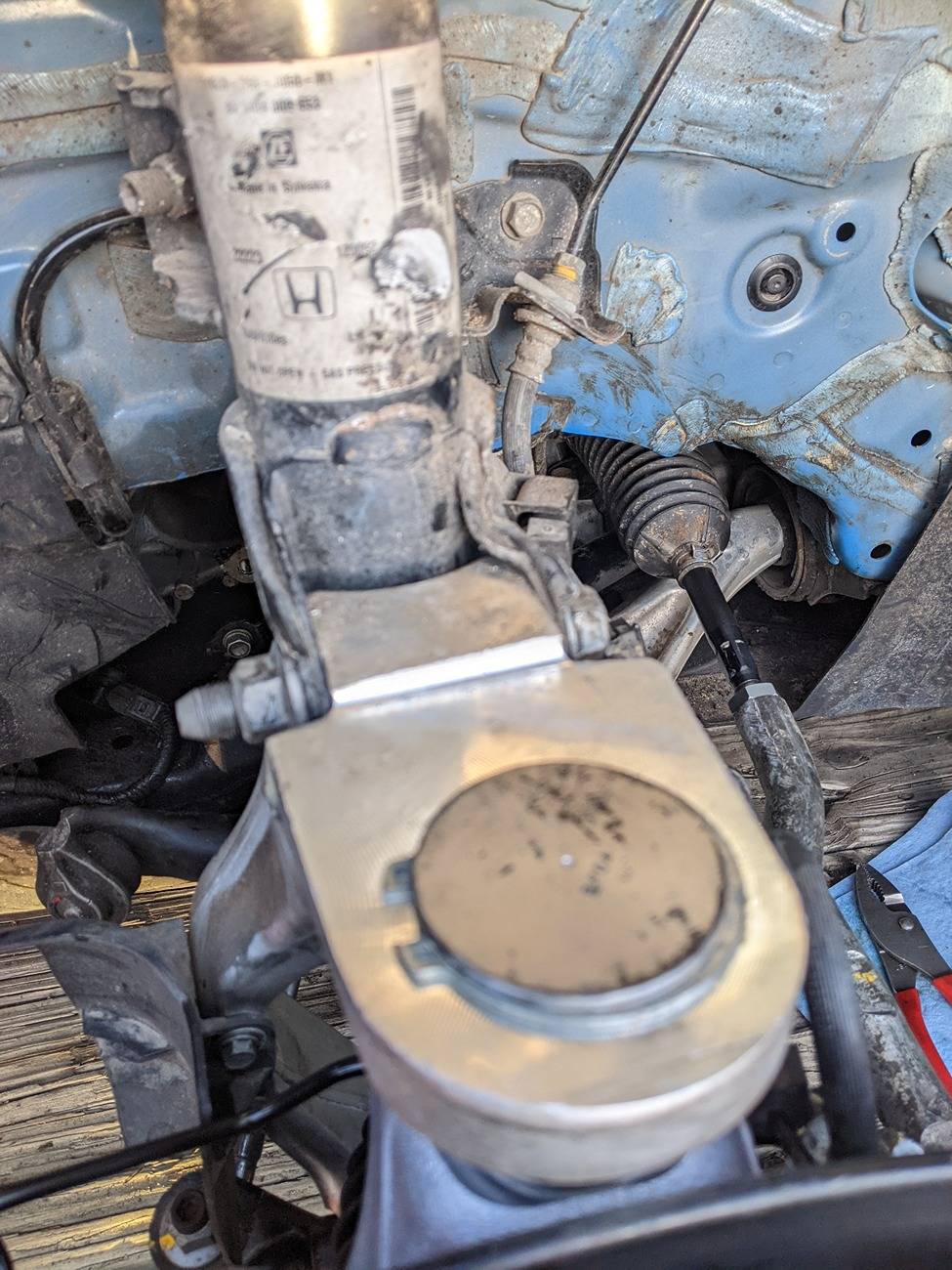 11th Gen Honda Civic Got carried away bidding at a salvage auction PXL_20250309_004647327