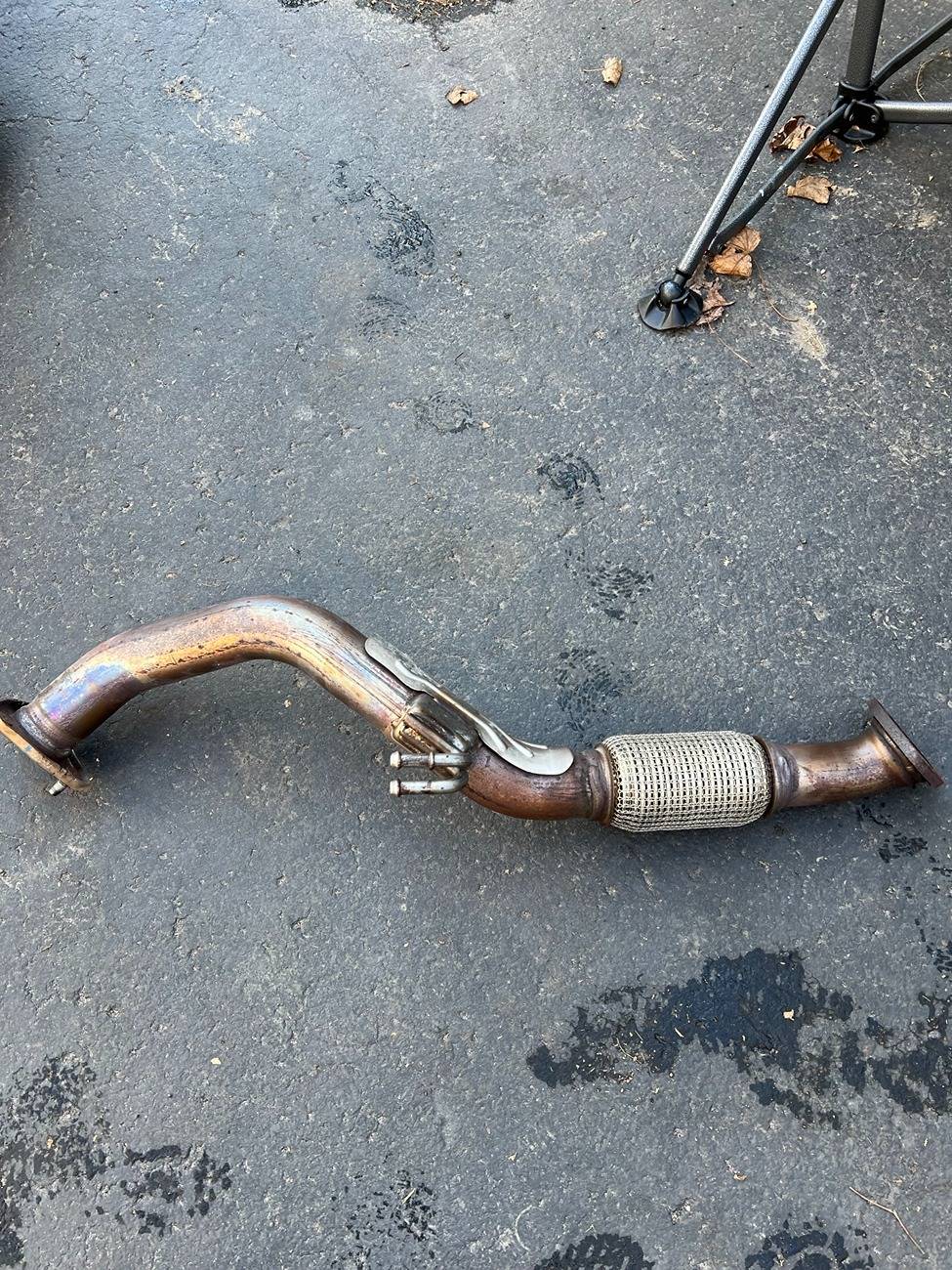 11th Gen Honda Civic 2022 CIVIC SI OEM CAT AND FRONT PIPE IMG_8067