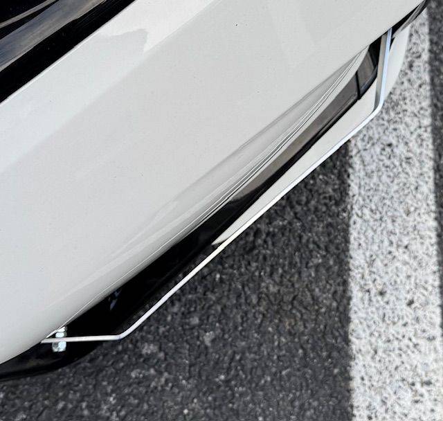 11th Gen Honda Civic Offset Front License Plate Bracket (No Drill) IMG_1235