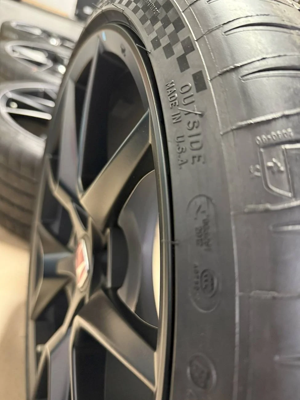 11th Gen Honda Civic 2025 Civic Type R FL5 OEM Wheels + Michelin PS4S Tires (like new) $1950 or OBO Wheel_Tread_2