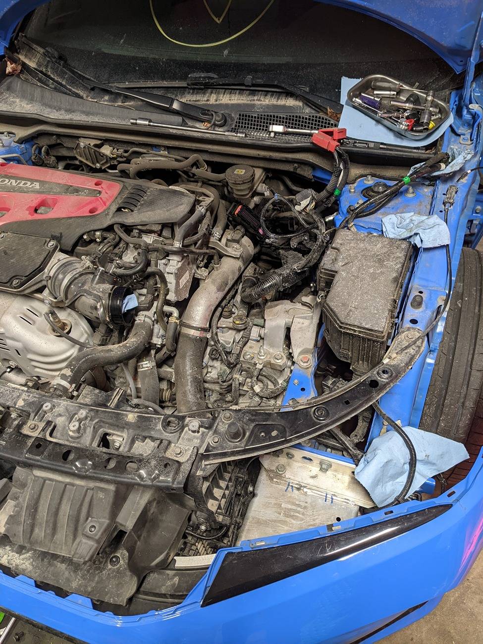 11th Gen Honda Civic Got carried away bidding at a salvage auction PXL_20250322_111218825