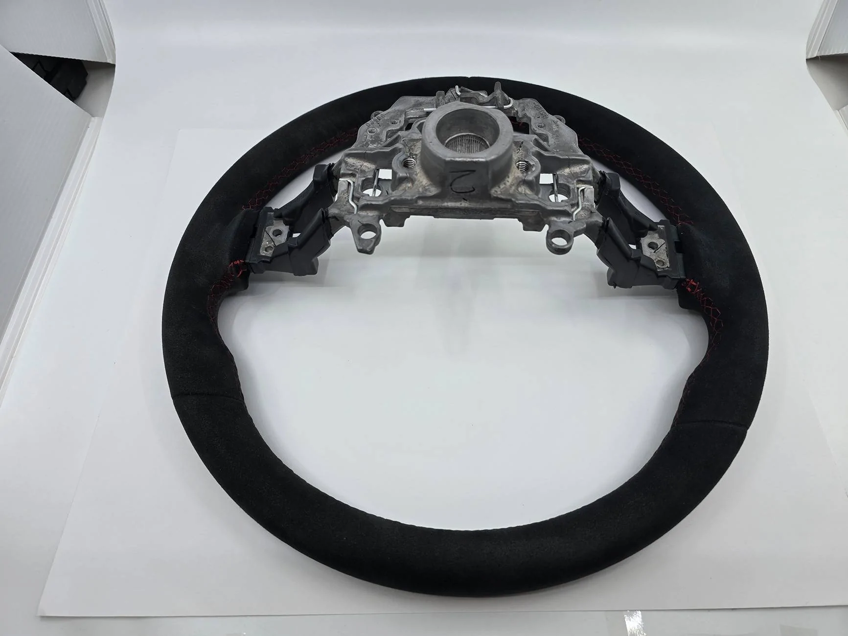 11th Gen Honda Civic SOLD - OEM Alcantara Steering Wheel $215 Free Ship from Austin, TX 20250330_151453