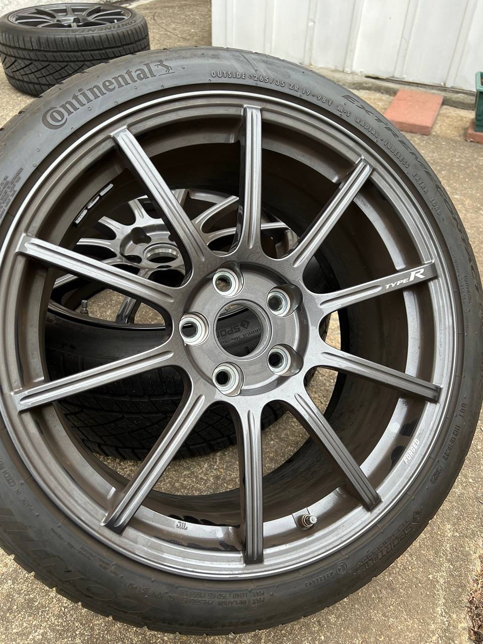 11th Gen Honda Civic [SOLD}OEM FL5 forged wheels IMG_9056