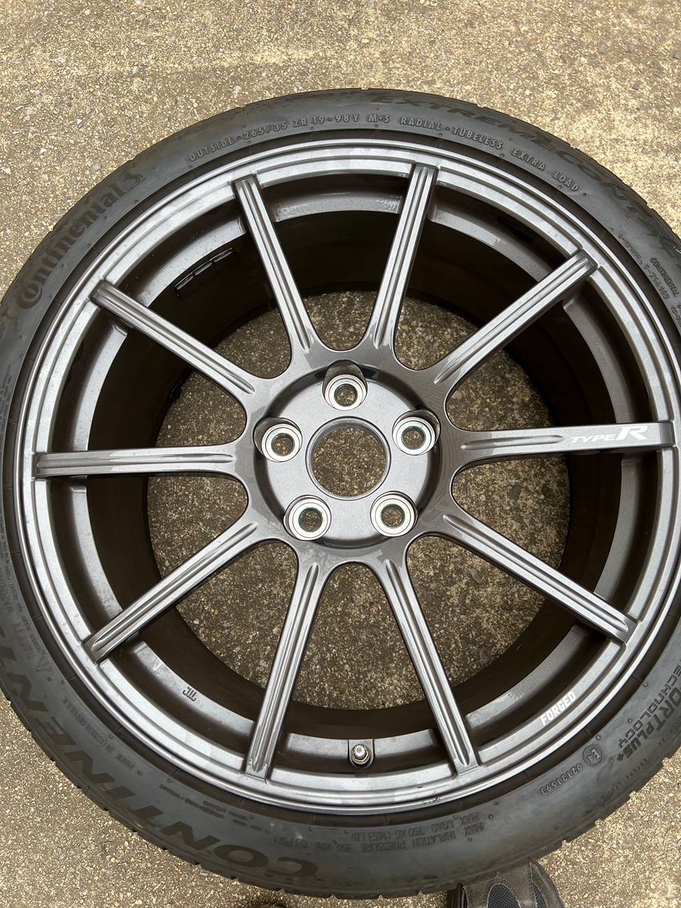 11th Gen Honda Civic [SOLD}OEM FL5 forged wheels IMG_9057