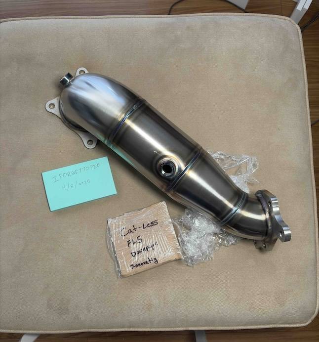 11th Gen Honda Civic (SOLD) Innovatig cat-less downpipe IMG_3904
