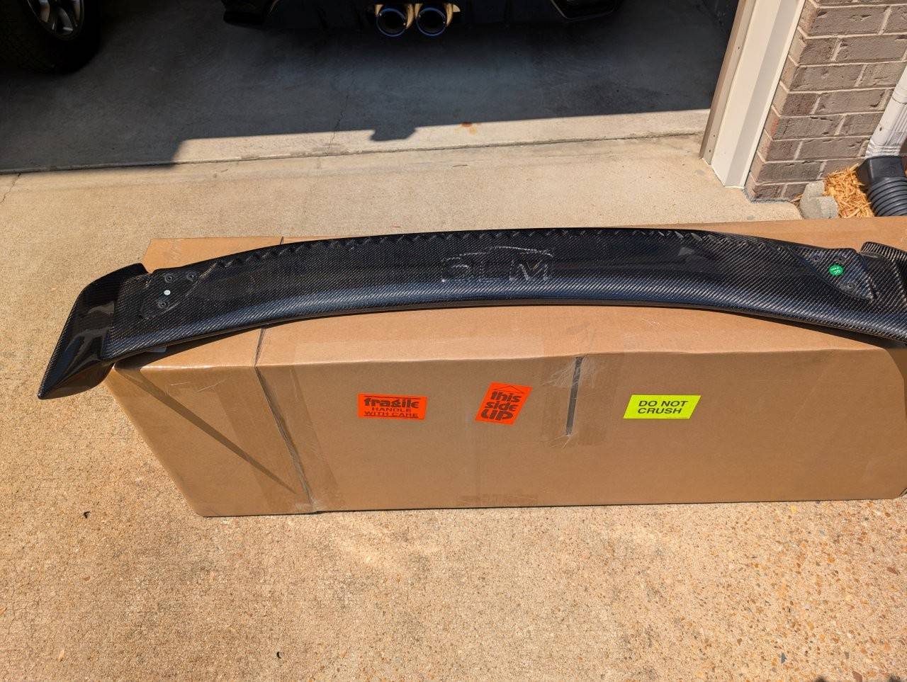 11th Gen Honda Civic SOLD - OLM Carbon Fiber Wing Type 2 - 2023+ Honda Civic Type R PXL_20250414_173420386