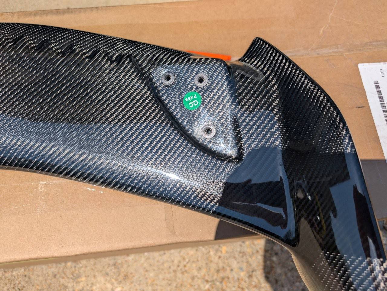 11th Gen Honda Civic SOLD - OLM Carbon Fiber Wing Type 2 - 2023+ Honda Civic Type R PXL_20250414_173453999