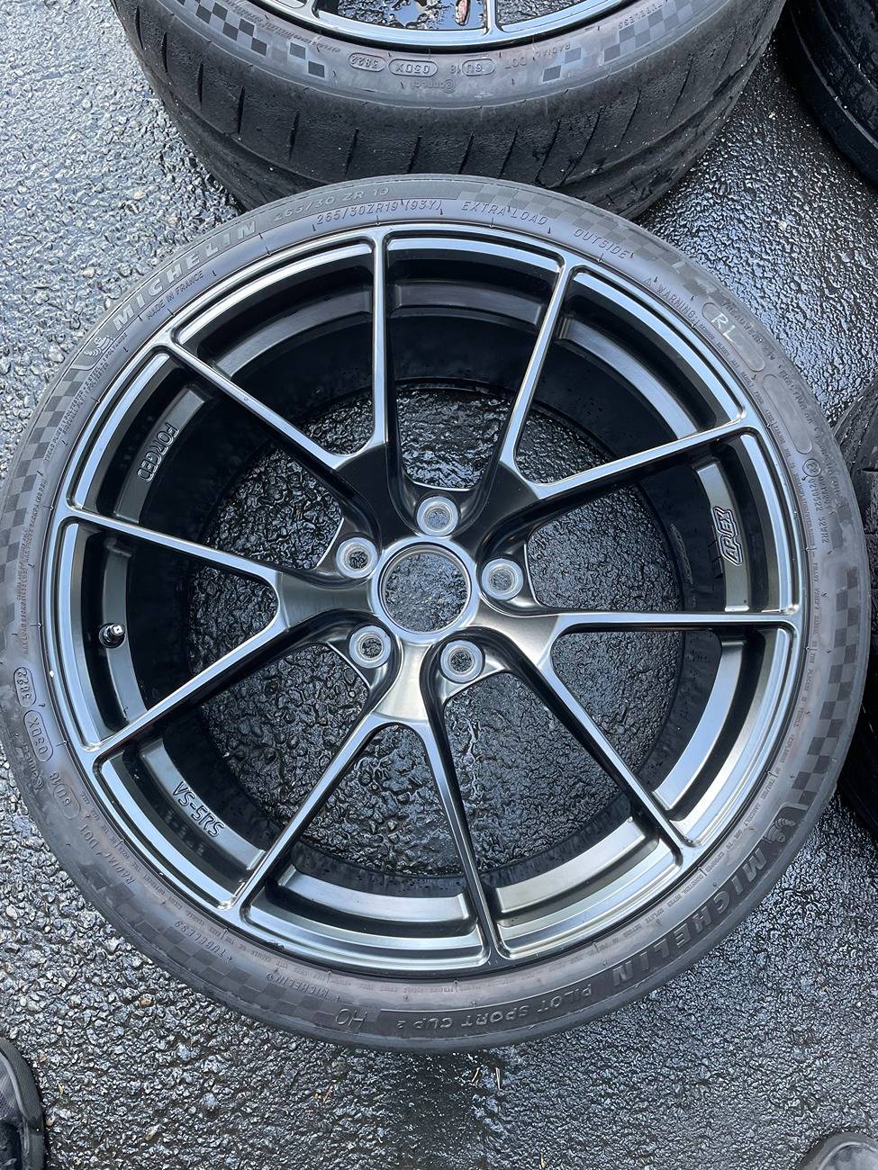 11th Gen Honda Civic Sold - Apex Forged VS-5RS 19x9.5 ET45 Satin Black IMG_3042