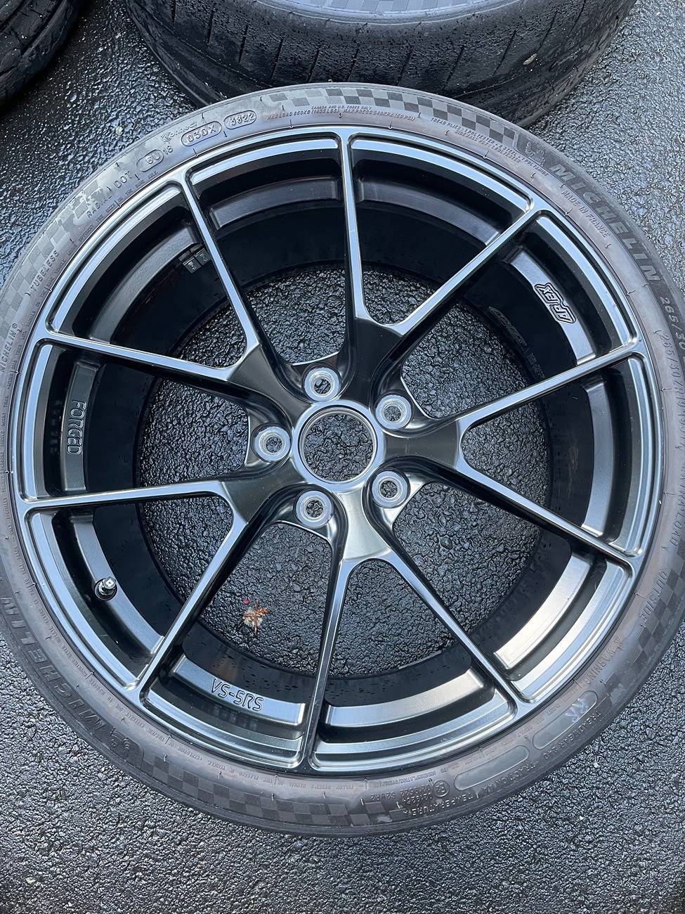 11th Gen Honda Civic Sold - Apex Forged VS-5RS 19x9.5 ET45 Satin Black IMG_3046