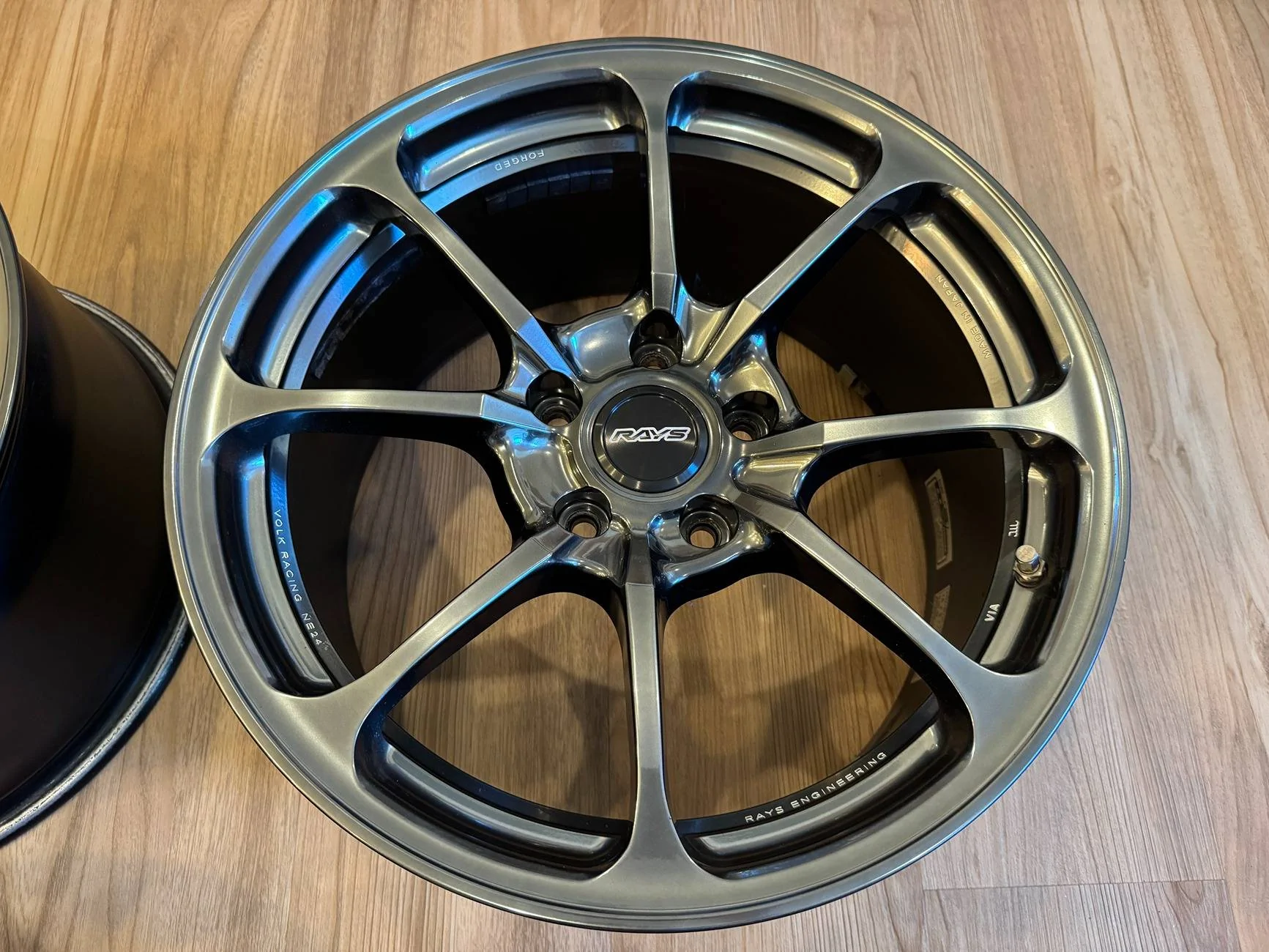 11th Gen Honda Civic Volk Racing NE24 - 18x9.5 / +45 / 5x120 - Shining Black Metal IMG_0002