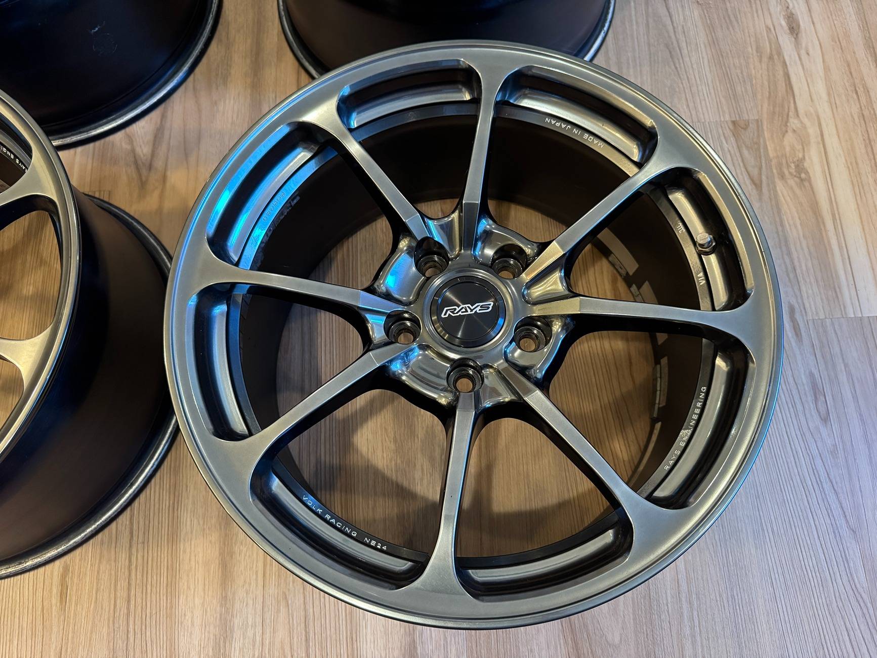11th Gen Honda Civic Volk Racing NE24 - 18x9.5 / +45 / 5x120 - Shining Black Metal IMG_9999.JPG