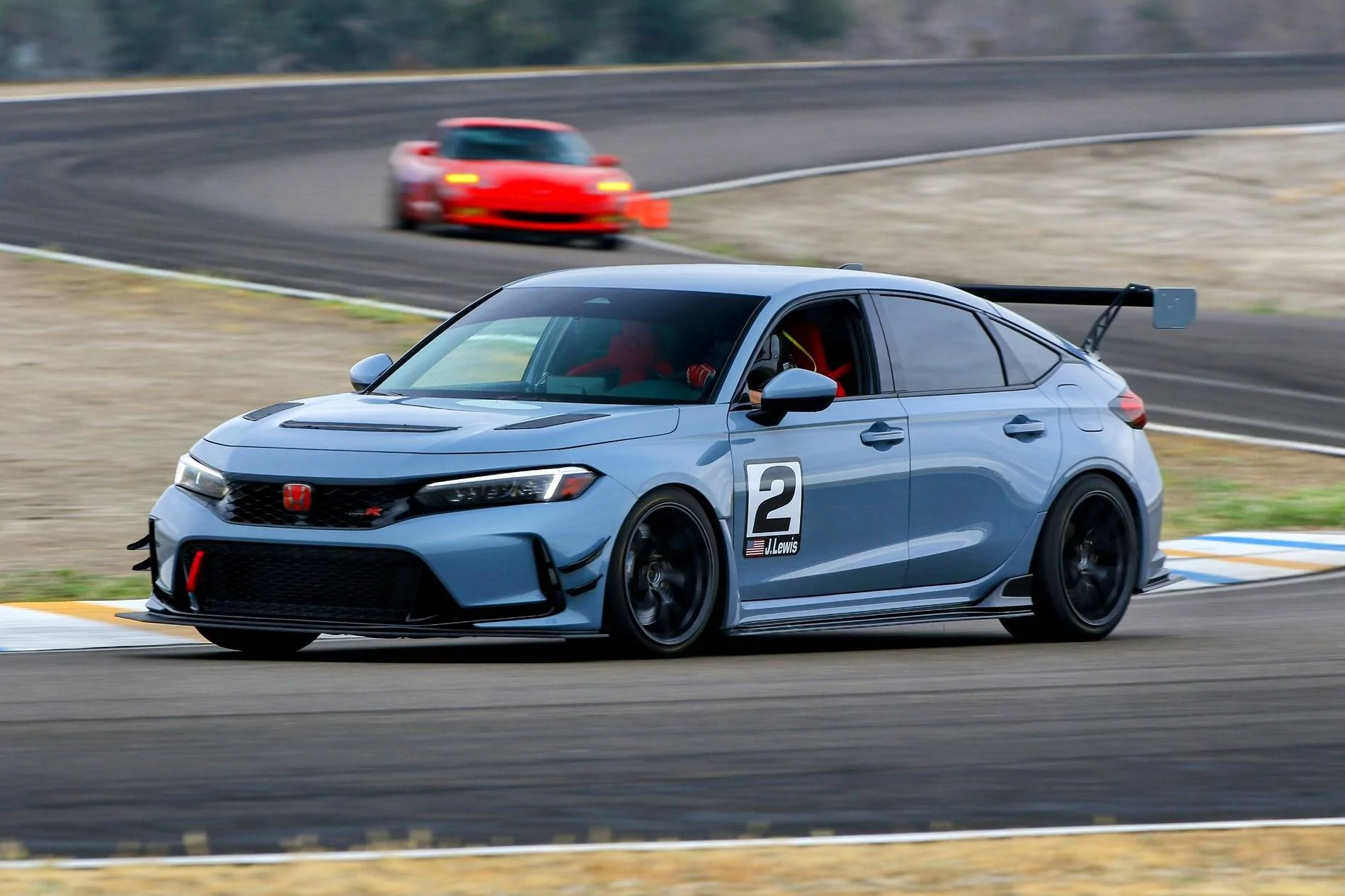 11th Gen Honda Civic WOT Performance: HPT Cooling Plate Apr-27-2025-Speed Ventures (Sun)-Red Group-Session 1 (Turn 3)-CPRP4150_Apr2725_705AM_CaliPhot